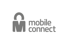 b2b marketing agency mobile connect logo